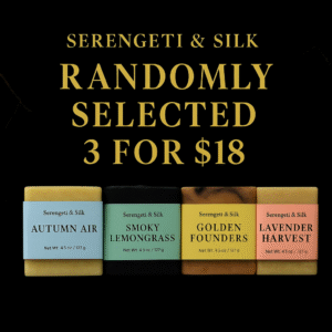 3 for $18 – Random Soap Bundle
